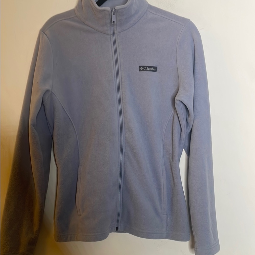 Columbia Women's Light Blue Fleece Jacket